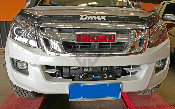 五十铃 d-max m-ux 牧游侠 绞盘托架 【CY】